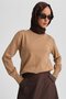 Knitwear Sweater with Metal Accessories 24Kd2400 Brown - 3