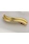 Gold Wavy Automatic Buckle
