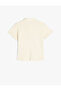 Short Sleeve Cotton Polo Neck Oversize T-Shirt - 2