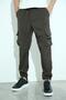 Luigi Slim Fit Court Parachute Outdoor Men's Tracksuit Bottom with Cargo Pocket - 4