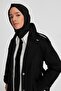 Kup Kesikli Manto 24K8107 Black - 3