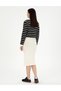 Ecru Loose Fit Knitwear Skirt 50296199 -Vr019 - 4