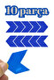 High Performance 10Pcs Chevron Shaped Reflective Sticker Set for All Vehicles Without Motor with Motor - 2