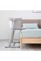 - Adjustable Bedside Bassinet W/ Wheels - Grey (Exclusive) - 3