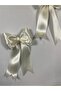 Bowknot Buckle - Bowknot Clip Buckle - Bowknot Latch Buckle - (2 Pieces) - (Cream) - 2