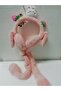 Lightless Moving Sound Playing Eared Plush Headphones Beanie Hat 6 ~14 Years - 2