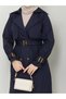 Double Breasted Lapel Waterproof Women's Trench Coat Rc3082 - 8