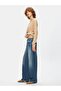 Larrie Gisela Wash Baggy Women's Denim Pants - 4