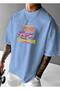 Custom Motorcycle Printed Oversize T-Shirt