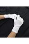 Miela Girl's Velvet Wrist-Length Gloves White - 9