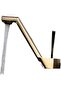 Bathroom Sink Faucet Matte Gold Color Waterfall New Design Imported with 7 Years Warranty - 4