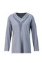 Gray Combed Cotton Blouse