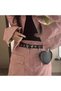 Punk Style Fashion Heart Belt and Detachable Mini Heart Waist Bag for Women - 3
