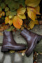 Women's Serrated Thick Sole Daily Boots Rintos Brown - 5