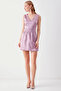 Waist Detailed V-Neck Dress - 2