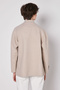Asymmetrical Cut Pocketed Stitching Jacket - 5