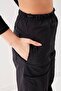 Parachute Fabric Trousers with Elastic Detail - 4