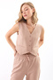 Double Pocket Button Vest - 4