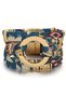 Bohemian Mesh, Circle Charm Detailed, Eye-Catching Bracelet - 5