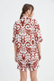 Casual Patterned Ethnic Jacket - 5