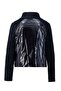 Knitwear Paneled Coat 24K5711 Black - 7