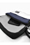 Colorful 5-Compartment Adjustable Cross Strap Waterproof Shoulder Bag (White Navy Blue Gray Black) - 3
