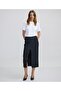 Line pattern midi skirt - 2