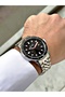 Custom Design 5 Atm Waterproof Steel Band Men's Wrist Watch 2205 - 4