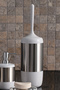 White Lima Toilet Brush - 4