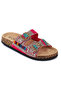 Toledo Anatomical Sole Stoned Bead Detailed Women's Slippers Daily Sea Beach Slippers - 5