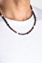 Pearl Stone 55 cm Steel Men's Necklace - 3