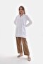 Women's White Coat Alpaca Long Sleeve Special Model Vest Doctor Teacher Nurse Veterinary Coat - 3