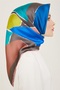 9125d موديل 53 وشاح حريري Twill - 2