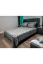 Bohemian Gray Double Bed Set - 230X250 2 Pillows 50X70 - 2