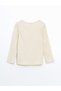 Lcw Kids Crew Neck Girls Blouse and Leggings Pants 2Pcs - 5
