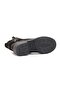 4430 Genuine Leather Daily Women's Boots-Black Nubuck - 4