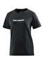 Lc2217 Logo Ss Tee W T-Shirt Women T-Shirt Black