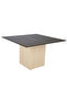 Project 7 Rec 480 16 Square Modular Conference Office Table With Aluminium Centre Cable Walnut - 3