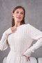 Hair Braided Trend Popular Knitwear Mini Dress - 4