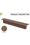 Advanced Conference Table for Office, Office Meeting Table, Room Table-Truffle Davos Oak, 600CM - 2