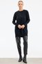 Tunic with Stone Detail on the Shoulder and Sleeve Black - 2