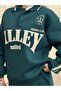 Green Baggy Sweat Suit - Three Thread Pants - 2