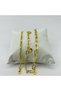 Women's Bracelet Triple Set with Moon and Star Figure