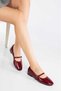 Women's Ballerina Ballerina Belted Lightweight Comfortable Stylish Business Office Casual Shoes - 3