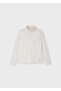04-09 Years Old Girl's Gray Color Turtleneck Knitted Sweater
