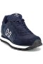 102 19250 Peru 100% Genuine Leather Unisex Sports Shoes NAVY-WHITE - 5