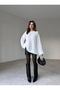 Soft Textured White Sweater - 3