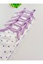 5-Piece Ribbed Rope Strap Heart Patterned Baby Girl Bodysuit - 5