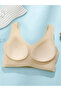 Invisible Seamless Breathable Laser Cut Padded Non-Wired Non-Marking Push up Gathering Bra - 5