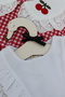 Wooden Cat Dog Clothes Hanger 7 Pieces Hangers (Cream Color)-Swan Model - 4